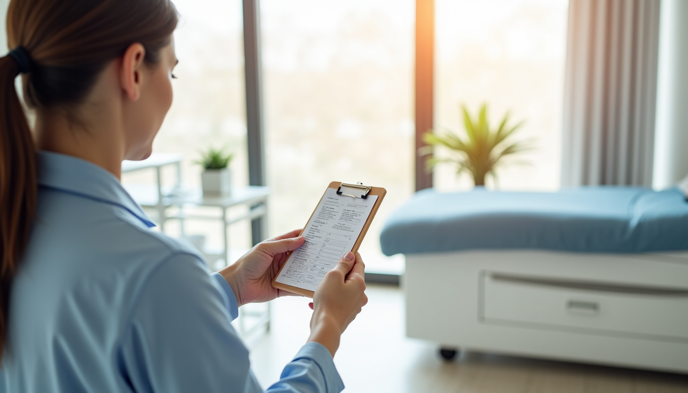 Consultation médicale avec ordonnance de kinésithérapie