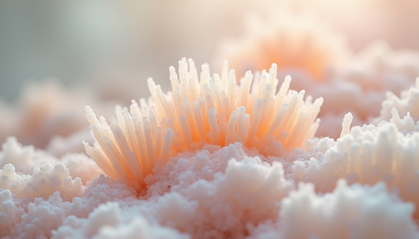 Microphotographie d’un échantillon de sol salin contenant des colonies de Fictibacillus arsenicus observées au microscope