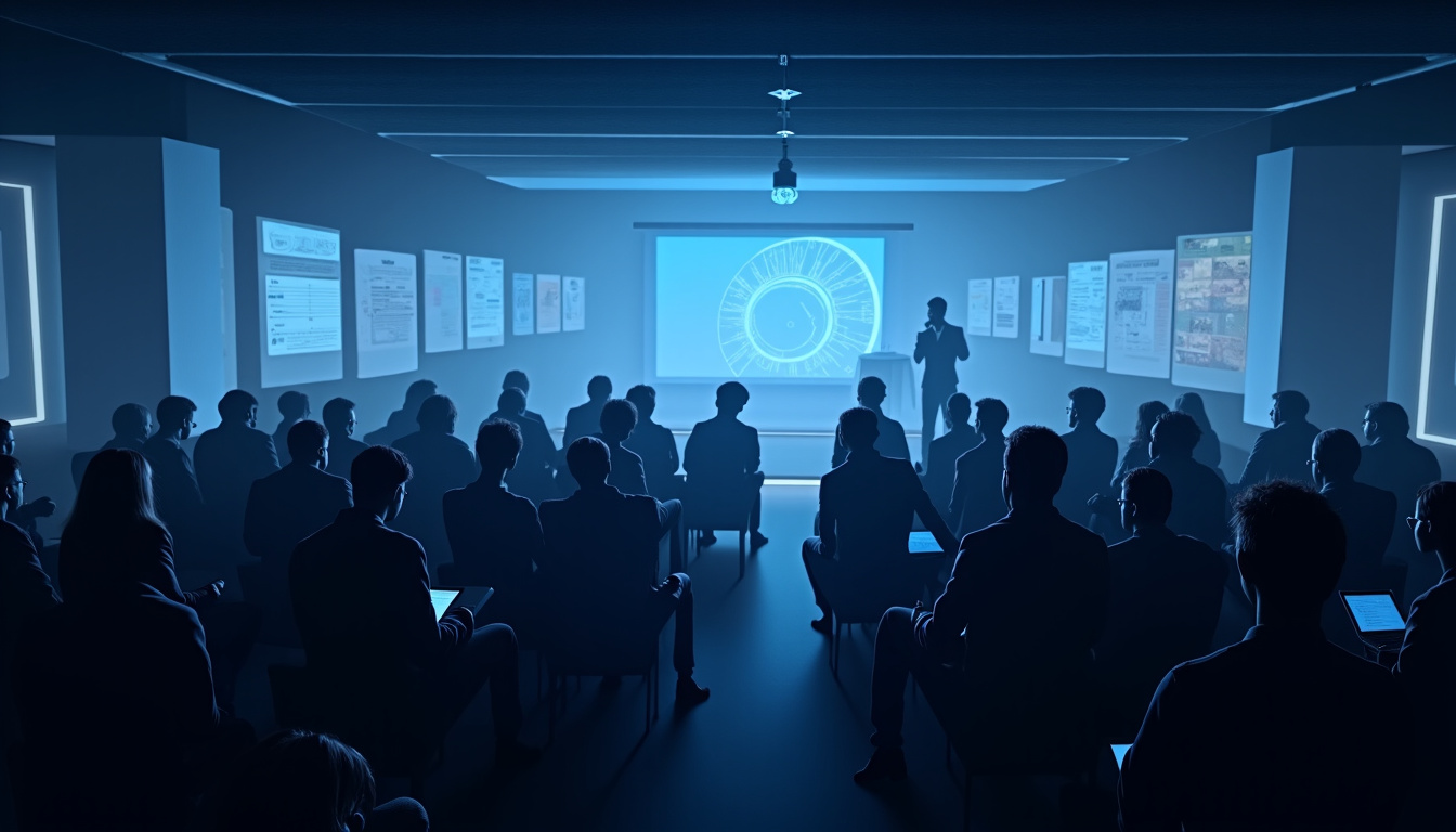 Salle de conférence des 27èmes Rencontres de la Société Francophone de Classification à Lyon en 2022