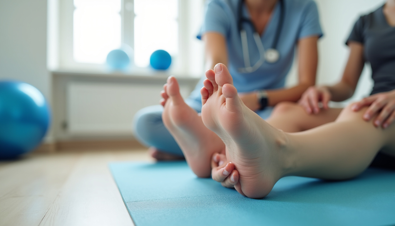 Soulager le pied plat grâce à des exercices de kiné en 2026