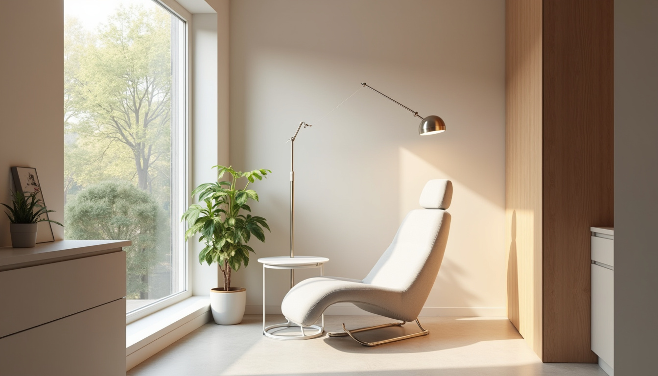 Intérieur d'une salle de consultation moderne au Pôle Santé Bergère à Paris