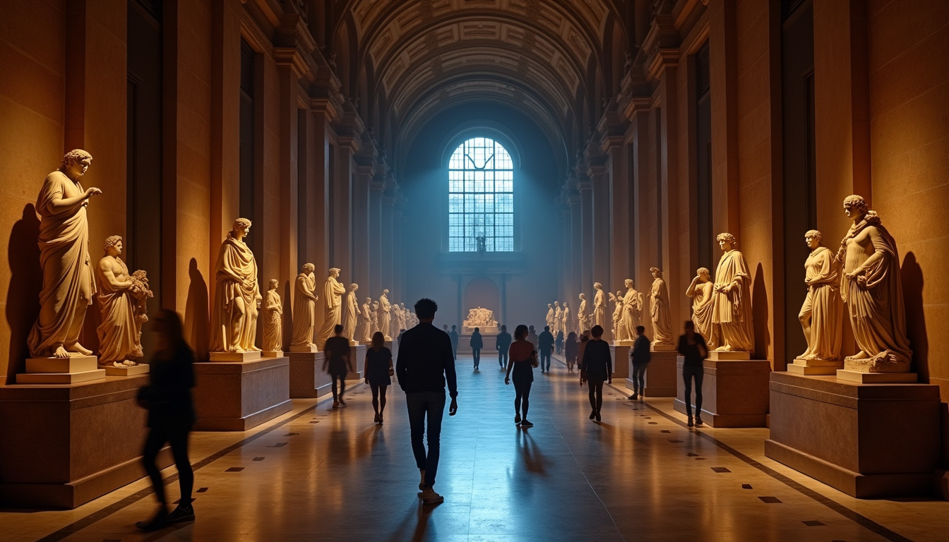 Visite nocturne dans un musée lyonnais lors de la Nuit européenne des musées