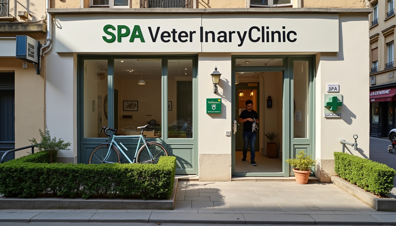 Vue extérieure du dispensaire SPA de Lyon situé au 77 rue Étienne Richerand