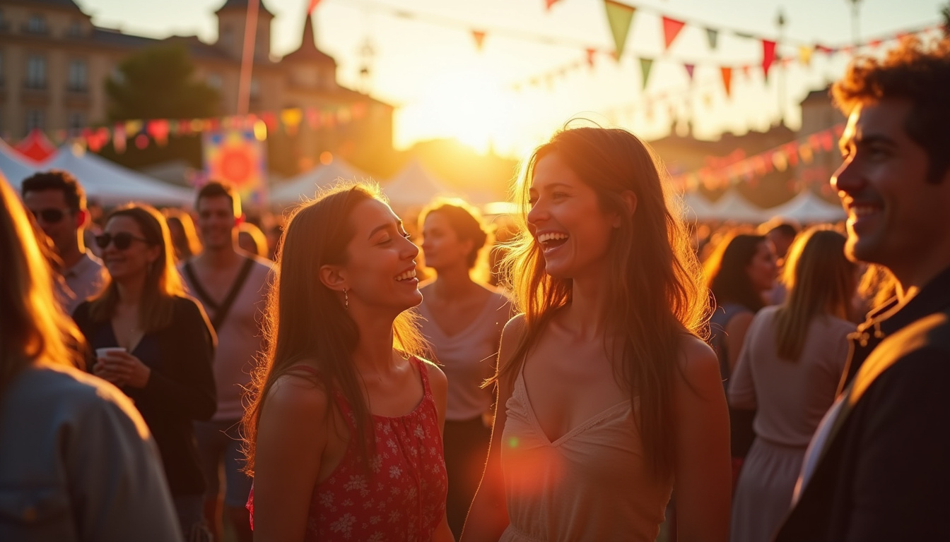 Festival Nos Puissantes Amitiés sur l'esplanade du Gros Caillou à Lyon